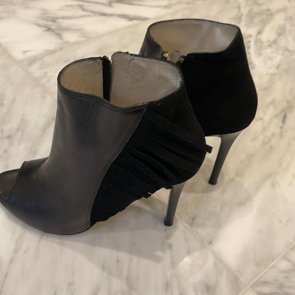 Open Toe Ankle Boots